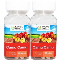 2 x Natural Farm Camu Camu 500 mg
