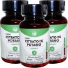 3 x Natural Farm Citrato de Potasio 500 mg