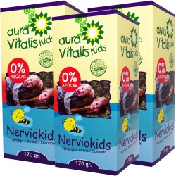 3 x Aura Vitalis Kids Jbe. Nervio - Naranjo Avena Lavanda