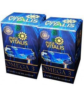 2 x Aura Vitalis Omega 3 1000 mg