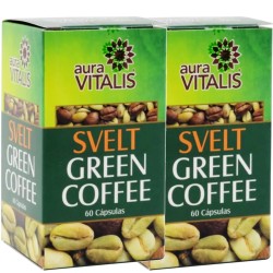 2 x Aura Vitalis Svelt Green Coffe 560 mg