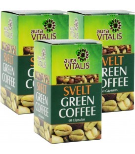 3 x Aura Vitalis Svelt Green Coffe 560 mg