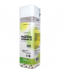 Citrato de Magnesio + Vitamina D3 400 mg
