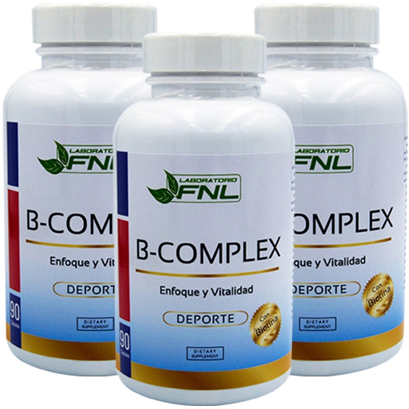 3 x FNL B-Complex 580 mg