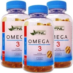 3 x FNL Big Size Omega 3 1000 mg