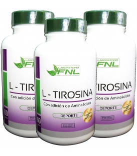 3 x FNL L-Tirosina 500 mg