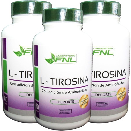 3 x FNL L-Tirosina 500 mg