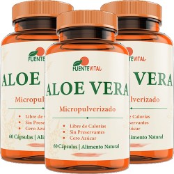 3 x Fuente Vital Aloe Vera 435 mg