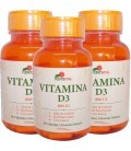 3 x Fuente Vital Vitamina D3 800 UI