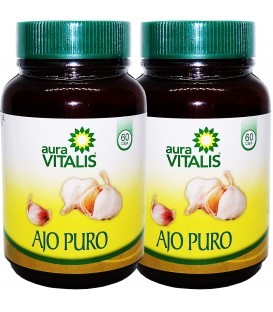 2 Pack Aura Vitalis Ajo Puro 297 mg