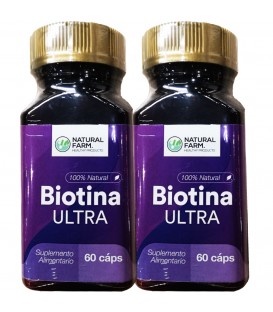 2 x Natural Farm Biotina Ultra 150 mcgs