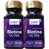 2 x Natural Farm Biotina Ultra 150 mcgs