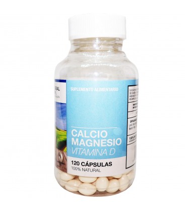 Natural Farm Calcio + Magnesio + Vitamina D 600 mg